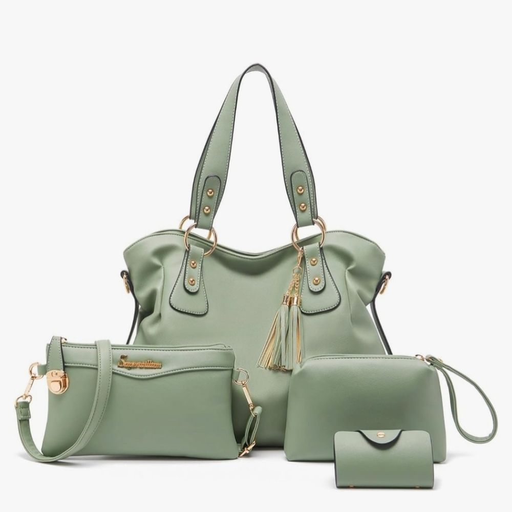 4 piece purse set.